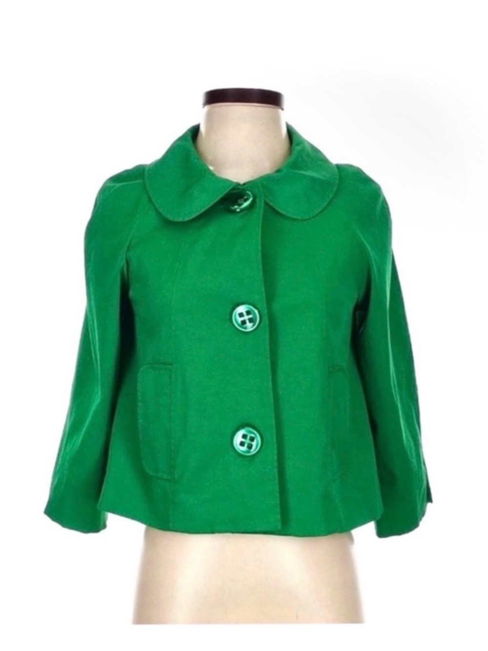 Vertigo Paris Short Cropped Swing Windbreaker Jacket NEW
